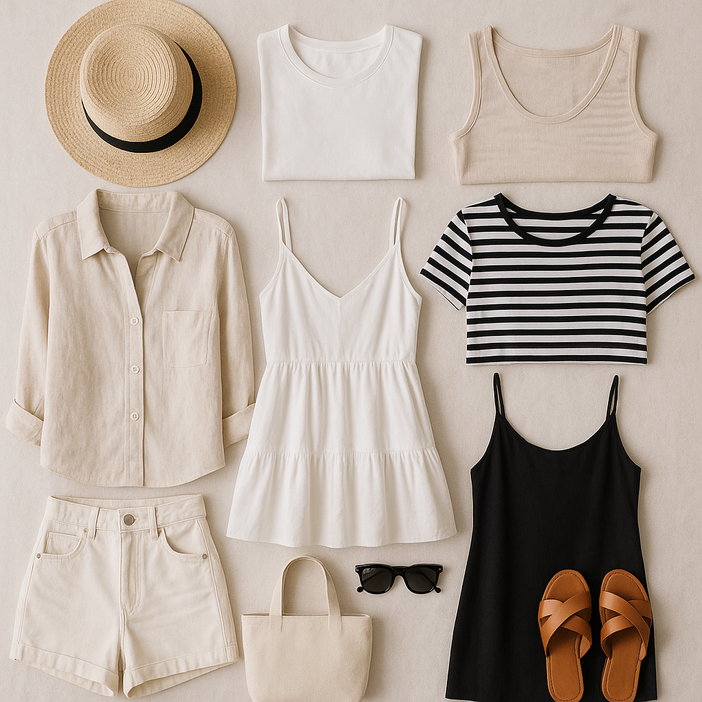 Jak stworzyć garderobę kapsułową na wakacje