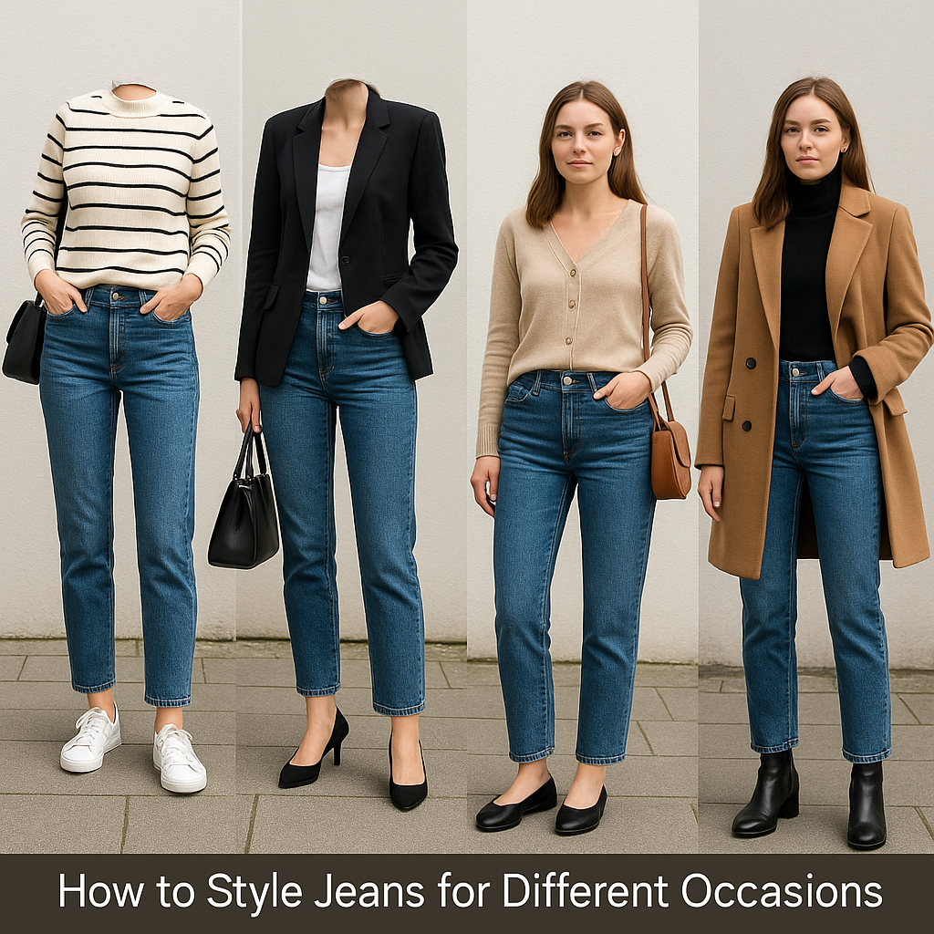 Jak stylizować dżinsy na różne okazje