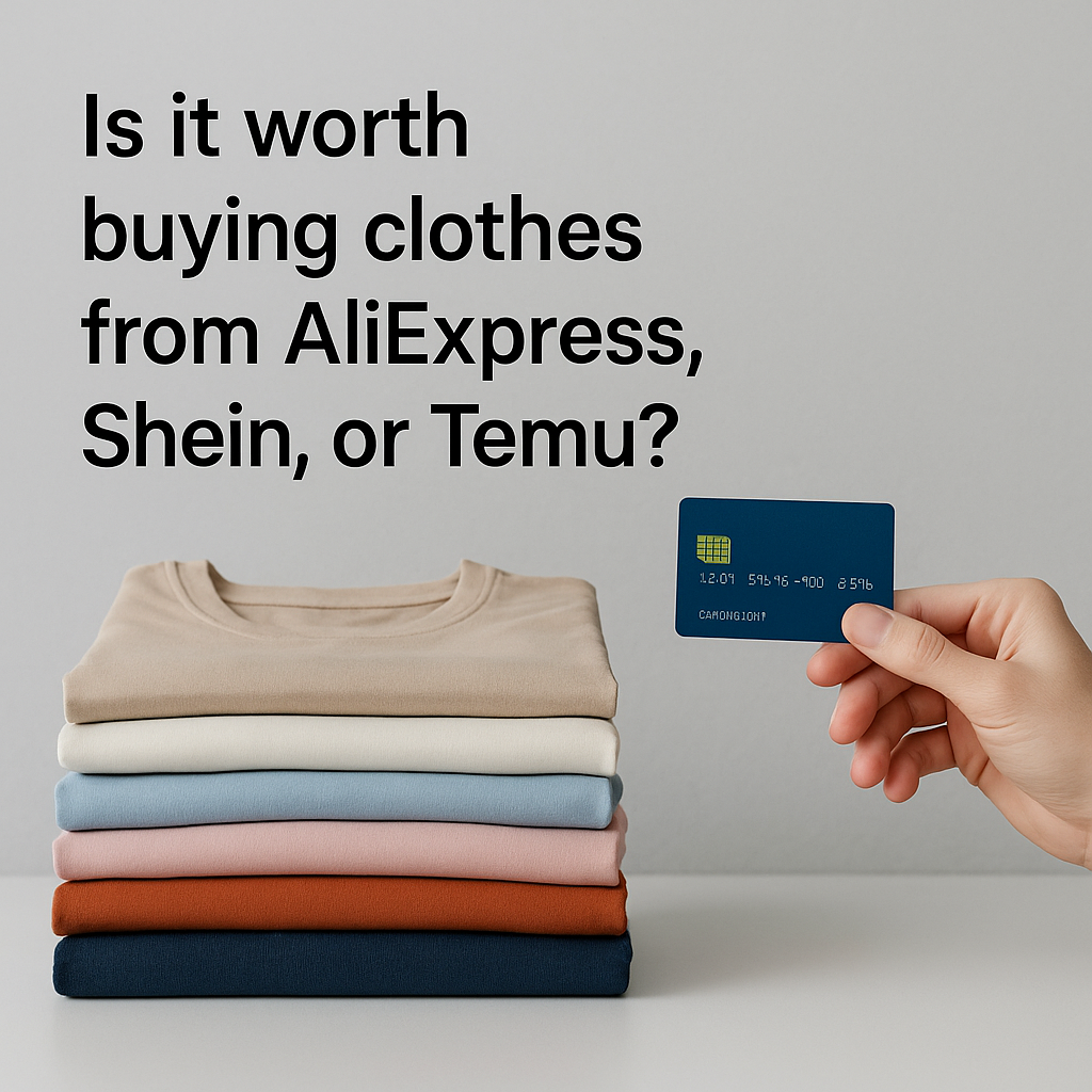 Czy warto kupować ubrania z Aliexpress, Shein czy Temu?