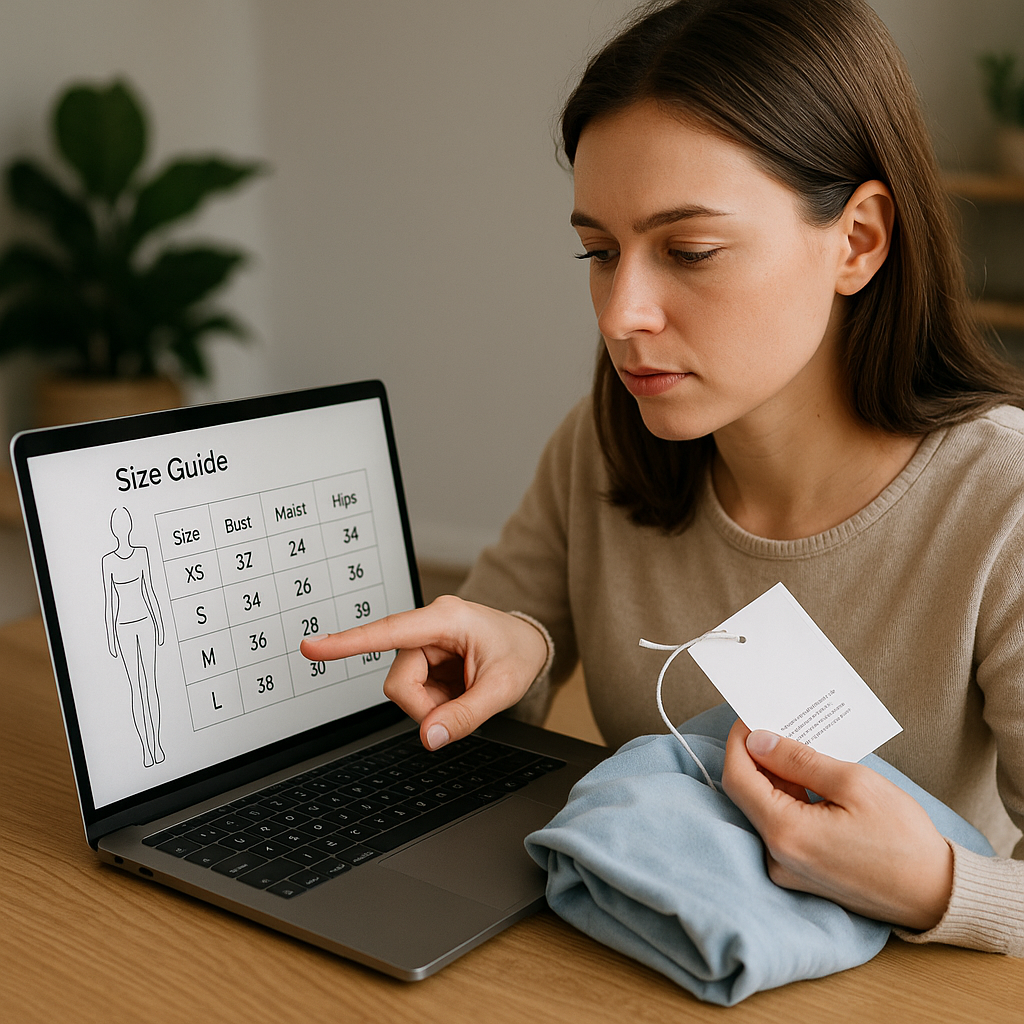 Jak interpretować tabele rozmiarów w sklepach internetowych