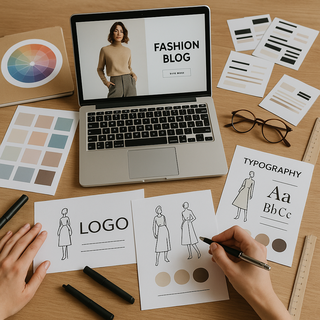 Jak budować spójną identyfikację wizualną bloga modowego