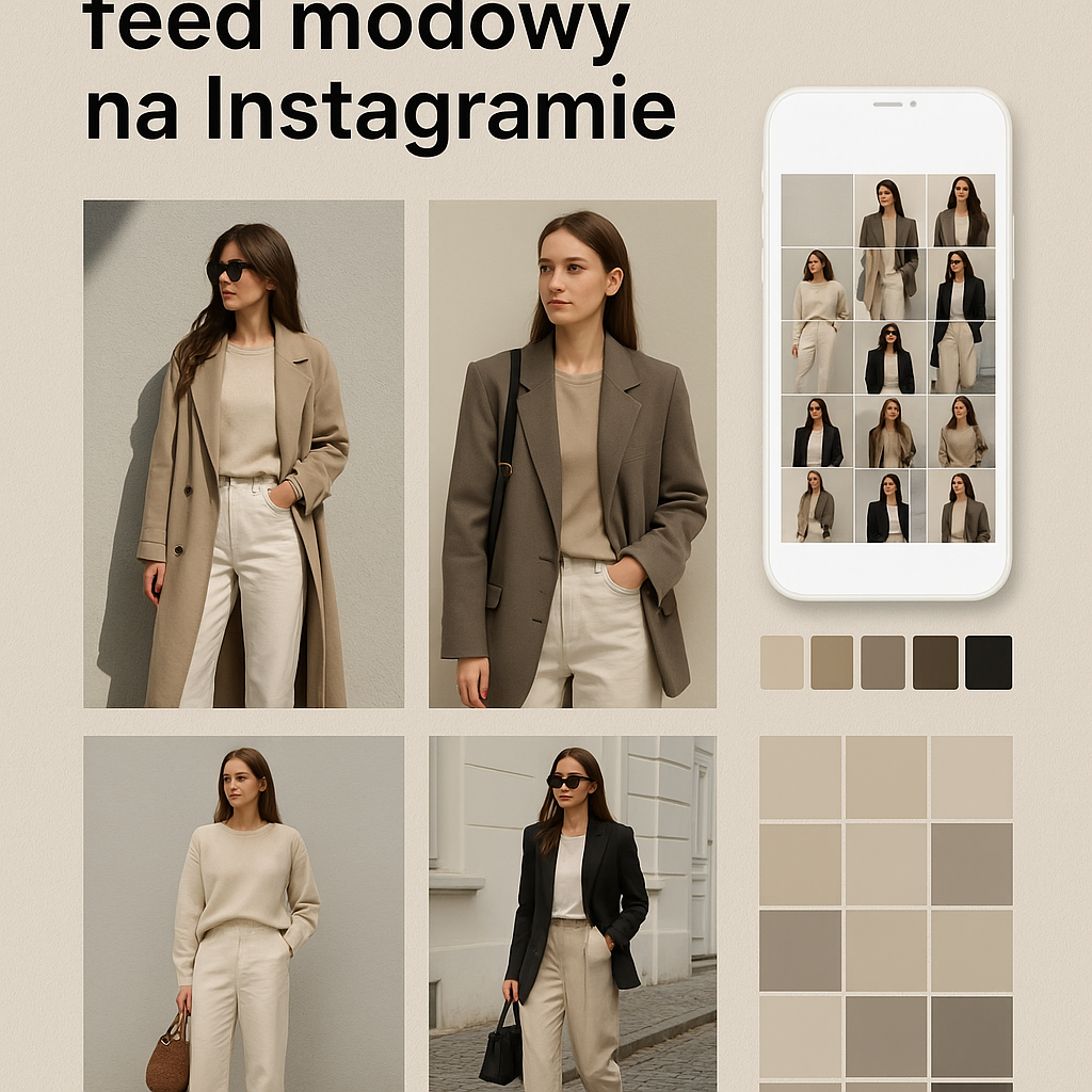 Jak stworzyć spójny estetycznie feed modowy na Instagramie