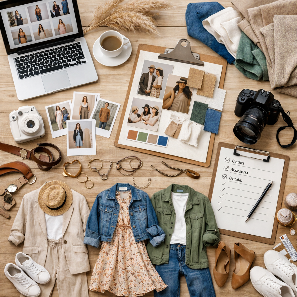 Jak zaplanować stylizacje na sesję lookbookową