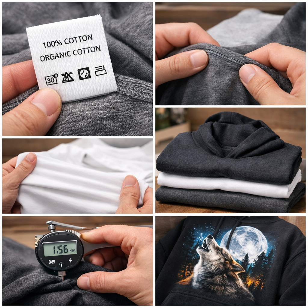 Jak kupować dobre jakościowo T-shirty i bluzy
