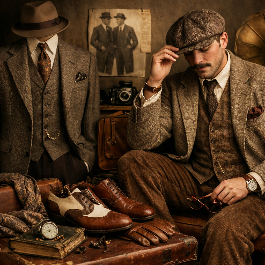 Styl vintage w modzie męskiej – jak nosić ubrania z duszą